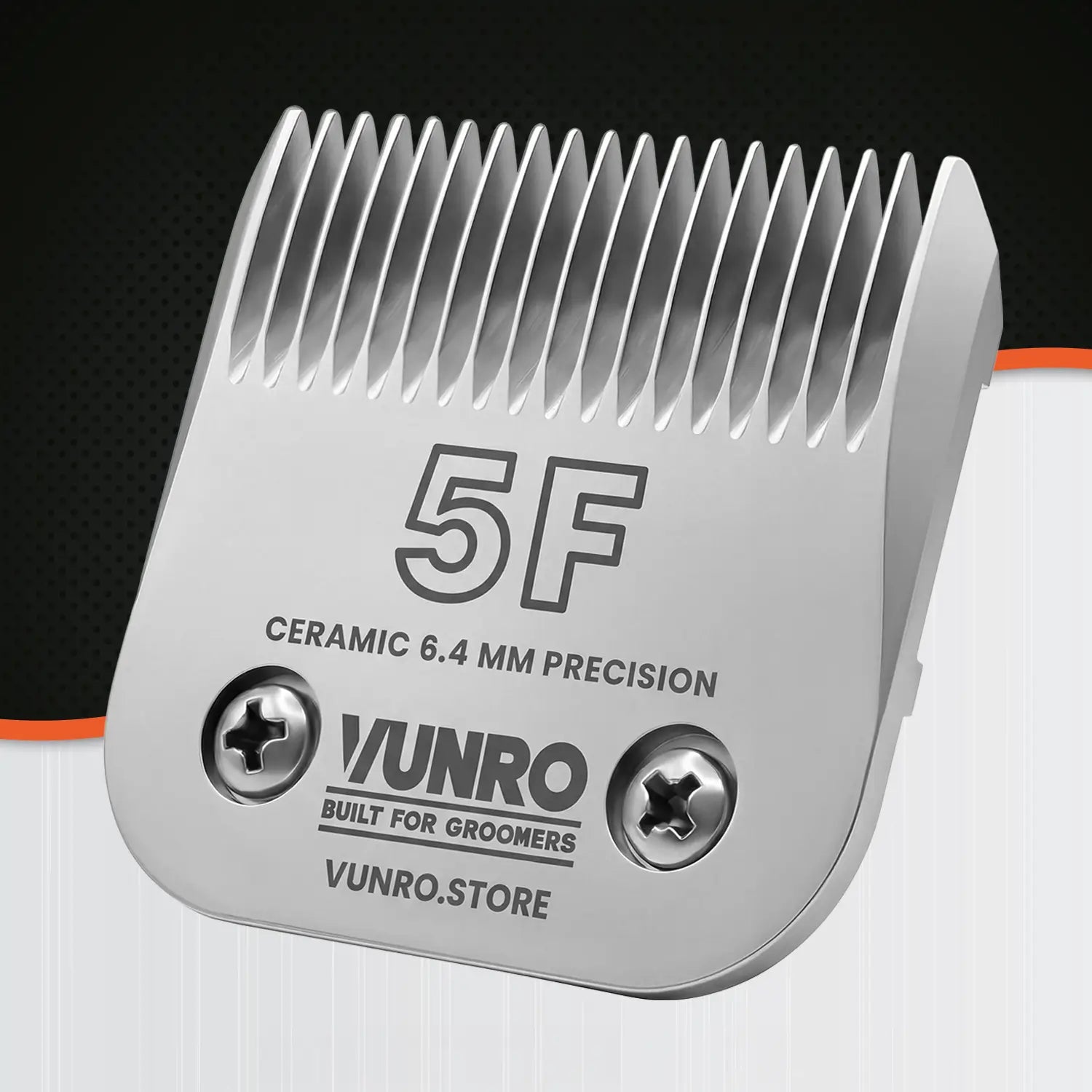 5F Ceramic Dog Clipper Blade (6.4 mm) by VUNRO