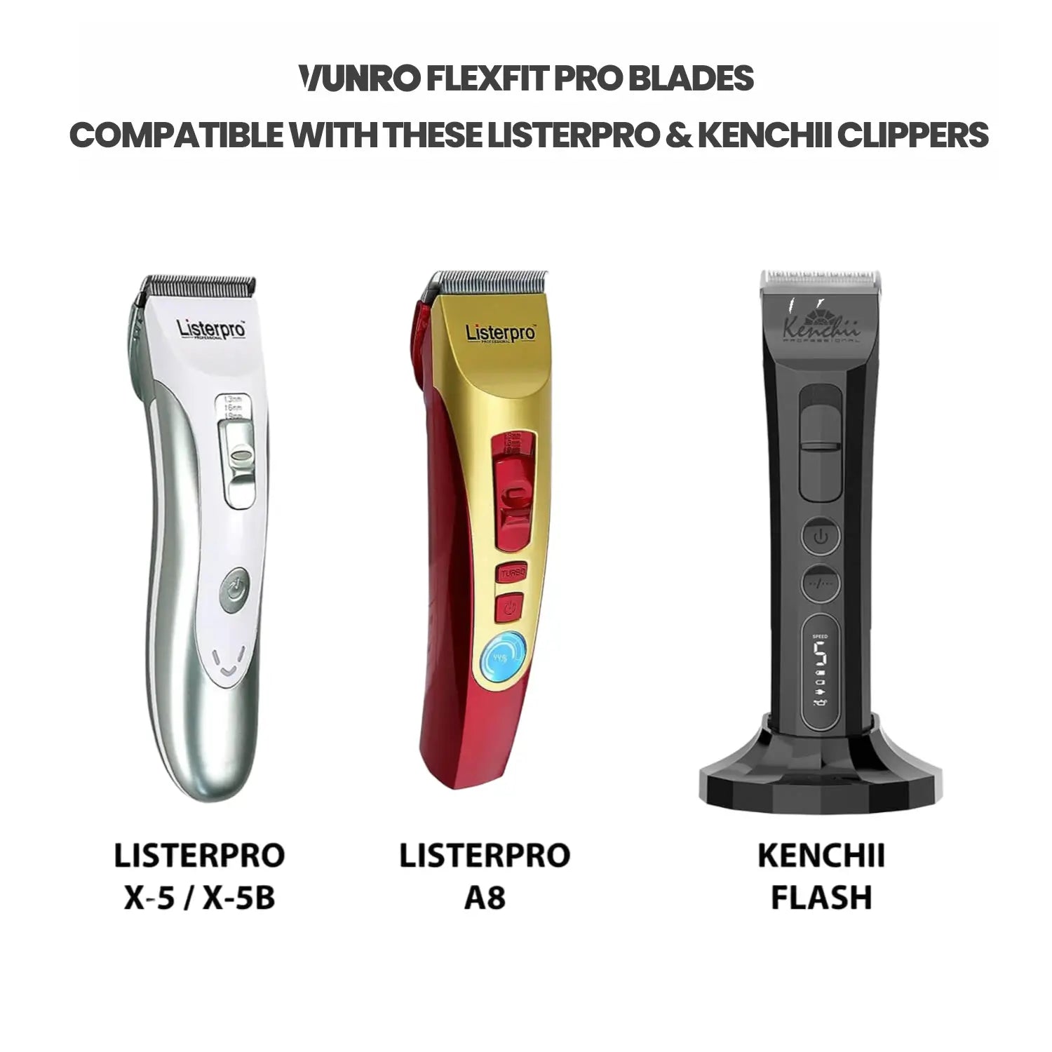 5F FlexFit PRO Dog Trimmer Blade (6.5 mm) by VUNRO